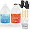The Epoxy Resin Store - Clear Epoxy Resin, 2 part Kit, Self Leveling, Easy Mixing (1-1), High Gloss Finish, Cures Rigid, Low odor, Easy to Use - Epoxy Kit (A & B)